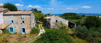 Cerovlje, okolica, dvije kamene kuće sa prekrasnim pogledom - 3
