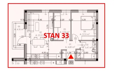 Pula, dvosobni stan u novogradnji prilika! - 5