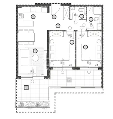 Stan 67 m², Vrisovci u Omišu, novogradnja s liftom - 19