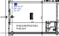 Commercial space 45 m², Poreč - in the basement - 2