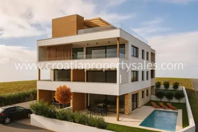 Apartment 70 m², Zadar - 2 bedrooms, terrace and garden - 2