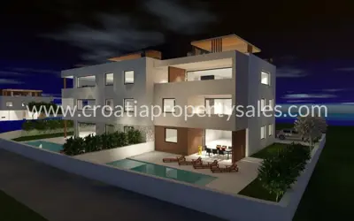 Apartment 70 m², Zadar - 2 bedrooms, terrace and garden