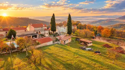 Building land in Motovun, panoramic views and peace