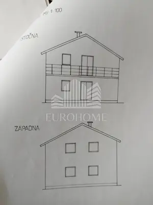 Kuća 200 m², Sveta Klara - 2 stana i 700 m² okućnice - 10