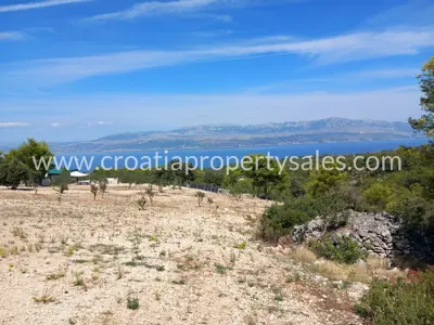 Agricultural land, Brač - sea view and vehicle access - 8