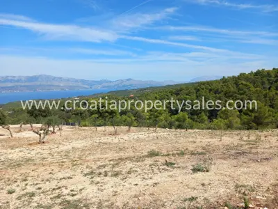 Agricultural land, Brač - sea view and vehicle access - 3