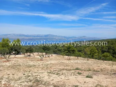 Agricultural land, Brač - sea view and vehicle access - 7