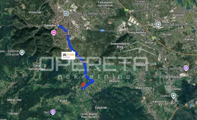 Land, Konšćica, building permit and view of Žumberak - 6