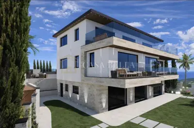 Penthouse 127 m², Pobri - panoramski pogled na Kvarner - 9