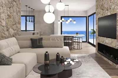 Penthouse 127 m², Pobri - panoramski pogled na Kvarner