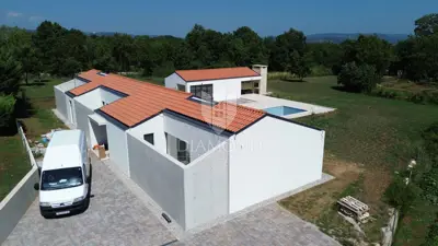 Villa 270 m², Kršan Umgebung, beheizter Pool - 3