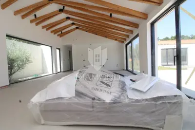 Villa 270 m², Kršan Umgebung, beheizter Pool - 15