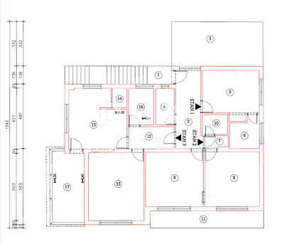Hausetage 184 m², Mošćenička Draga - 500 m bis zum Strand - 3