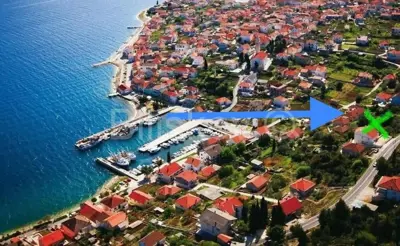 Kali, o. Ugljan, građevinsko zemljište 426 m², blizina mora - 5