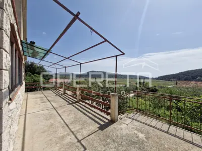 Kuća, Čara na Korčuli, pogled na vinograde i more - 4