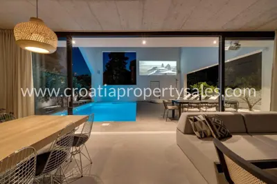 Vila 240 m², otok Brač - privatni bazen i pogled na more - 10