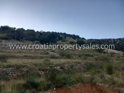 Landwirtschaftsfläche 162.360 m², Otok Brač, Meerblick - 7