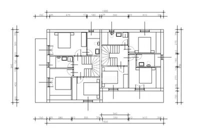 Building plot 864 m², Malinska - semi-detached house project - 5