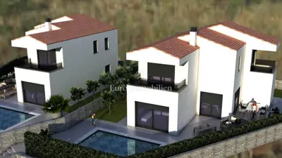 Vrbnik - Risika, land with conceptual project for two houses! - 2