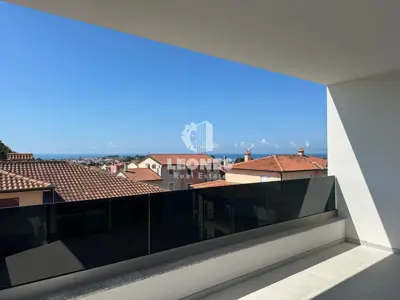 Stan u Novigradu, 800 m od mora, panoramski pogled na more - 3