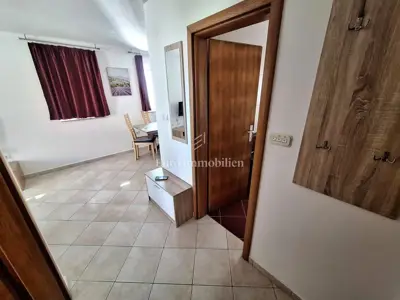 Apartment 45 m², Uvala Soline - Terrasse und teilweiser Meerblick - 16