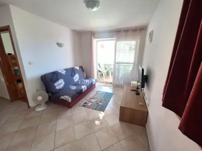 Apartment 45 m², Uvala Soline - Terrasse und teilweiser Meerblick - 9