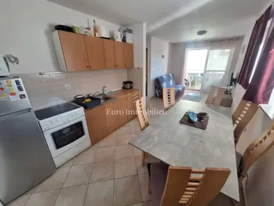 Apartment 45 m², Uvala Soline - Terrasse und teilweiser Meerblick - 7