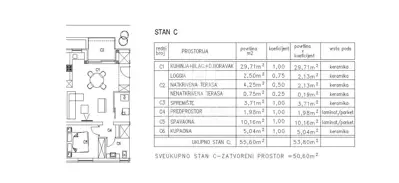 Stan 54 m², Žminj - novogradnja blizu centra - 7
