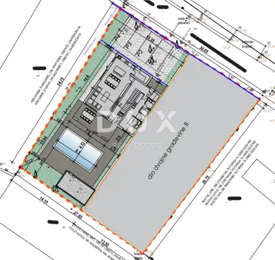 Doppelhaushälfte 255,47 m², Nin - 310 m vom Meer und Pool - 13