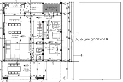 Doppelhaushälfte 255,47 m², Nin - 310 m vom Meer und Pool - 14