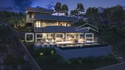 Grundstück 1.546 m² mit Projekt für eine moderne Villa, Omiš - 12