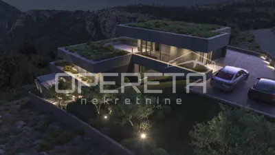 Grundstück 1.546 m² mit Projekt für eine moderne Villa, Omiš - 11