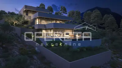 Grundstück 1.546 m² mit Projekt für eine moderne Villa, Omiš - 13