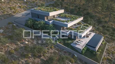 Grundstück 1.546 m² mit Projekt für eine moderne Villa, Omiš - 3