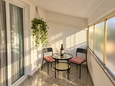 Wohnung 32 m², Nova Veruda, Pula - Loggia und Blick ins Grüne - 6