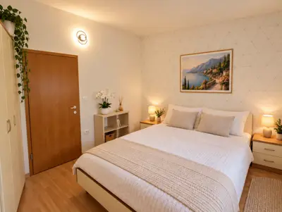 Wohnung 32 m², Nova Veruda, Pula - Loggia und Blick ins Grüne - 11