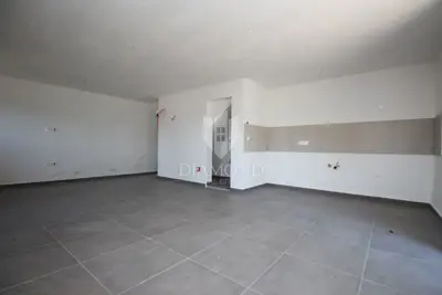 Labin, dvije renovirane kamene kuće sa bazenom, pogled more - 9