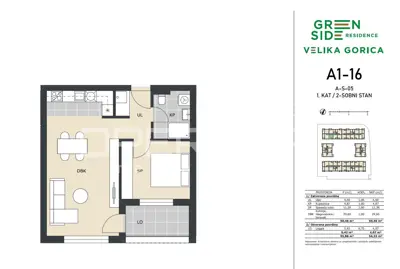 PRODAJA, VELIKA GORICA – NOVOGRADNJA | 2-SOBNI STAN 54m² S LOGGIJOM - 8