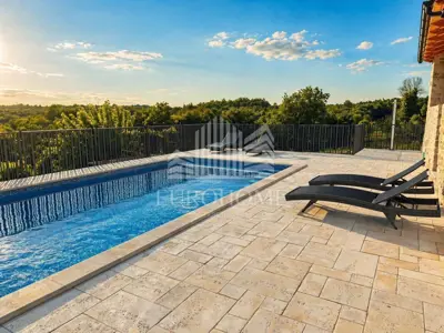 ISTRA, villa s bazenom, terasom i ljetnom kuhinjom, Barban, Manjadvorc - 8