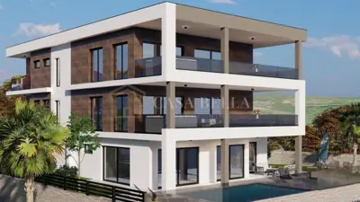 Krk, Vrbnik, luksuzni apartman 155 m² - 13