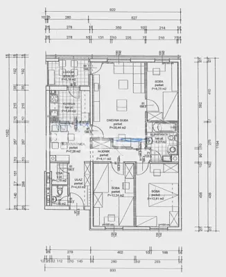 Stan 102 m², Špansko - četverosoban s garažom - 19