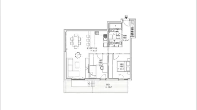 Stan 93,6 m², Brezovica - trosoban, terasa i vrt - 4