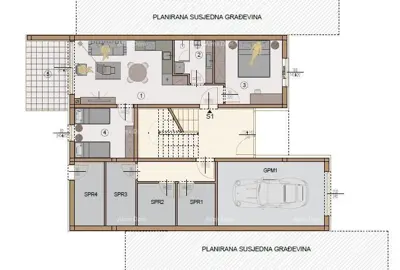 Wohnung 55 m², Pula Centar - ruhige Lage - 9