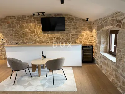 House 120 m², Kaštelir - pool and sunbathing area - 17