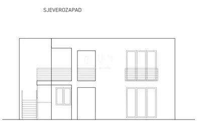 Maisonette-Wohnung 115,6 m², Brešca - 3 Zimmer, Terrasse - 9