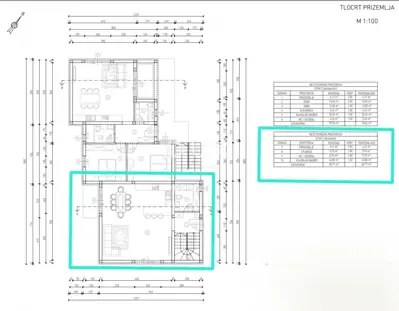 Maisonette-Wohnung 115,6 m², Brešca - 3 Zimmer, Terrasse - 11