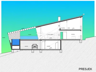 Kraljevica, Bakarac, plot 1,570 m² with conceptual project - 12