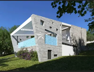 Kraljevica, Bakarac, plot 1,570 m² with conceptual project - 7