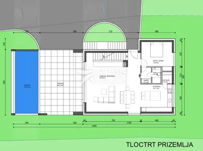 Kraljevica, Bakarac, plot 1,570 m² with conceptual project - 10