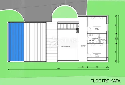 Kraljevica, Bakarac, plot 1,570 m² with conceptual project - 11